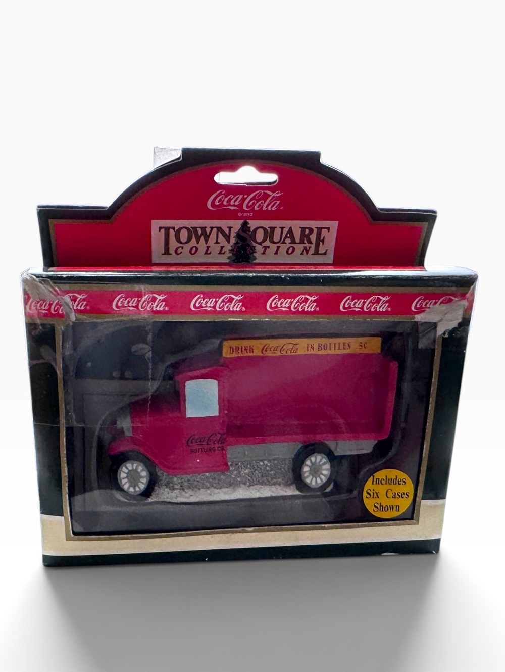 1992 Coca-Cola Town Square Collection Delivery Truck #7930 w/ Original Box